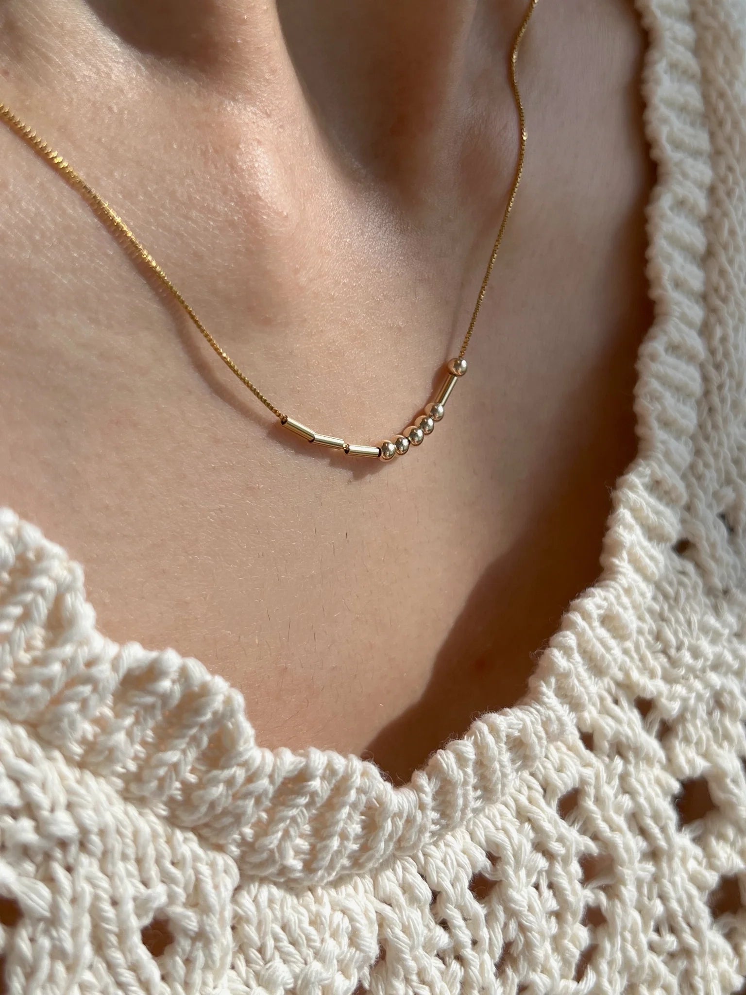 Bijou à message caché - Code Morse