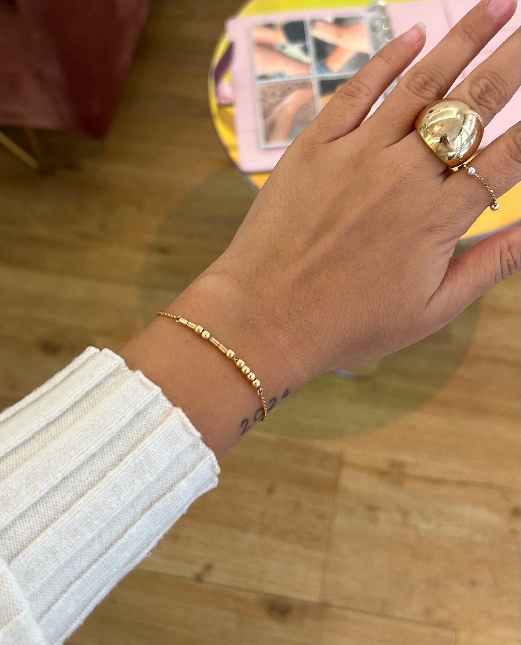 Bijou à message caché - Code Morse