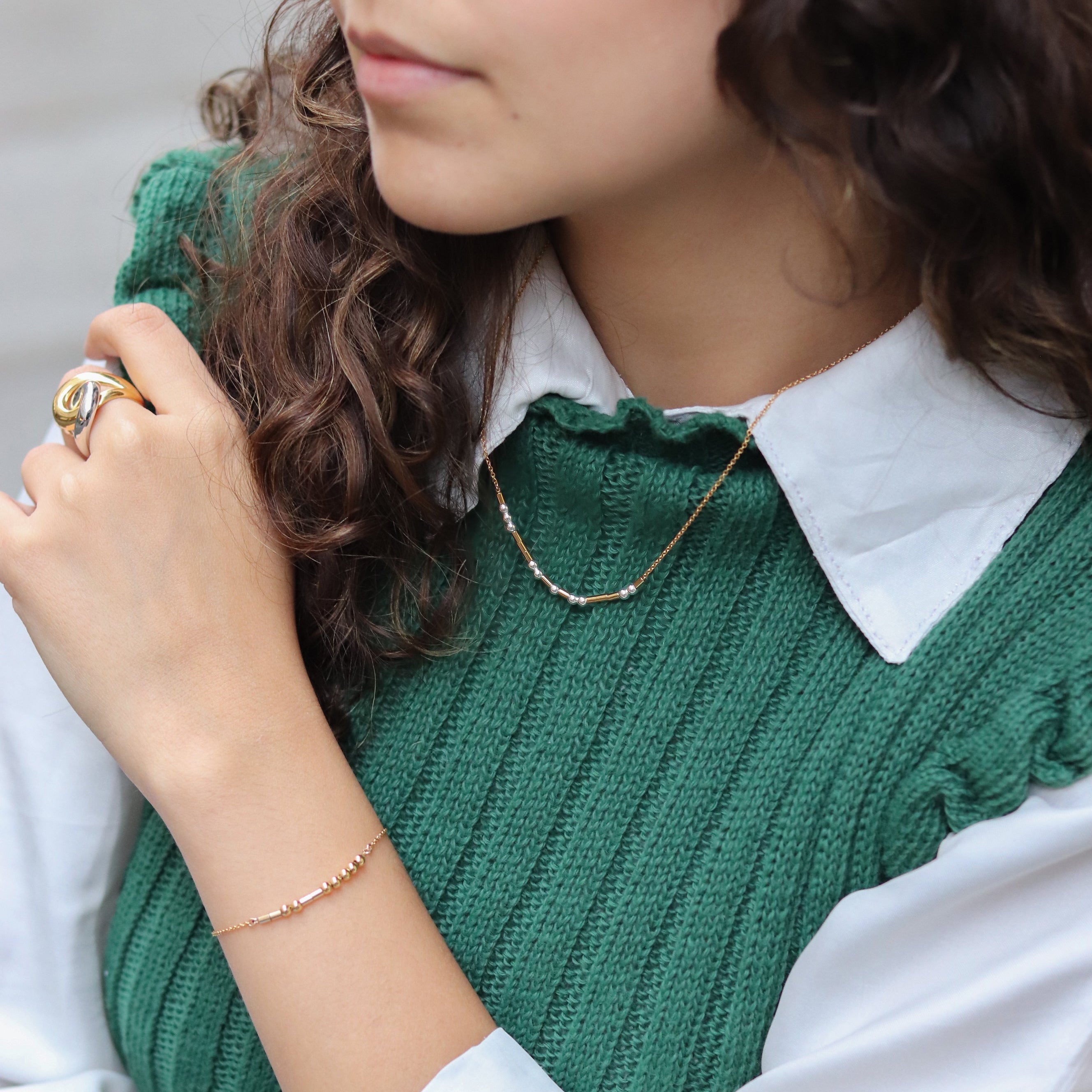 Bijou à message caché - Code Morse